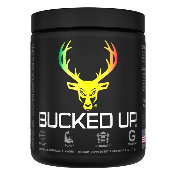 Bucked Up Pre Workout Sour Gummy Best Pre Workout Supplements | Pre Workout for Men & Women - Bucked Up