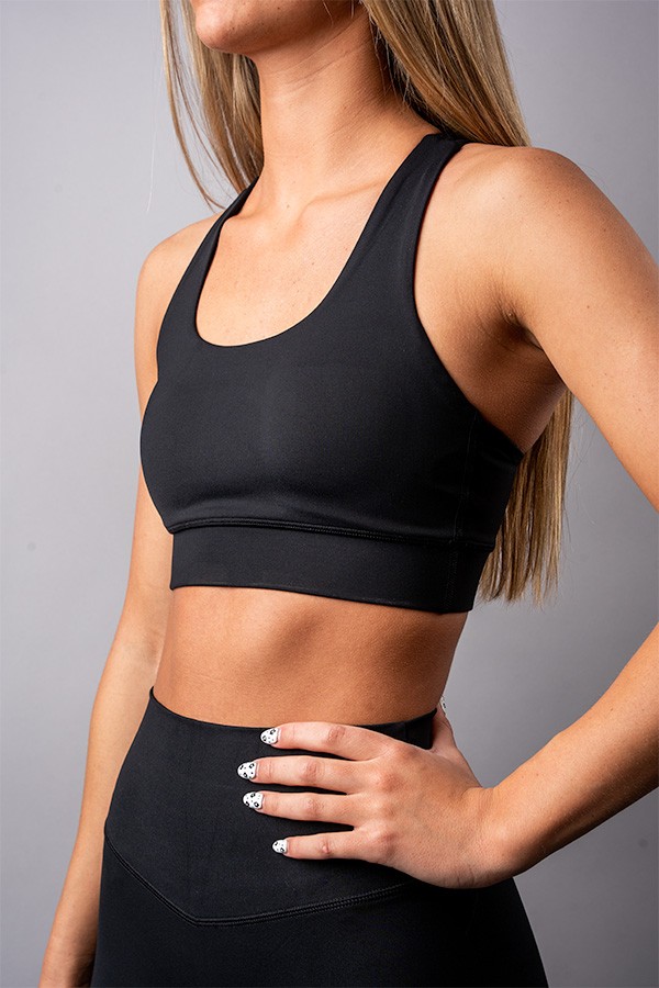 Comfortable lycra sports bra For High-Performance 