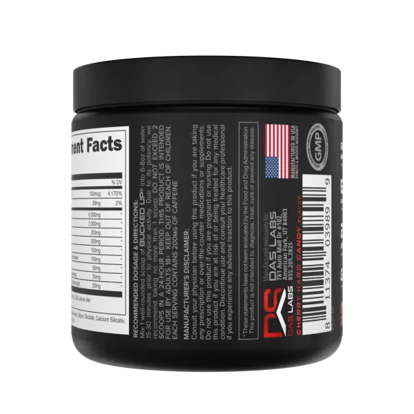 Candy Series PreWorkout Single Travel Tub Bucked Up