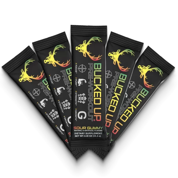 Bucked Up PreWorkout Stick Packs Bucked Up