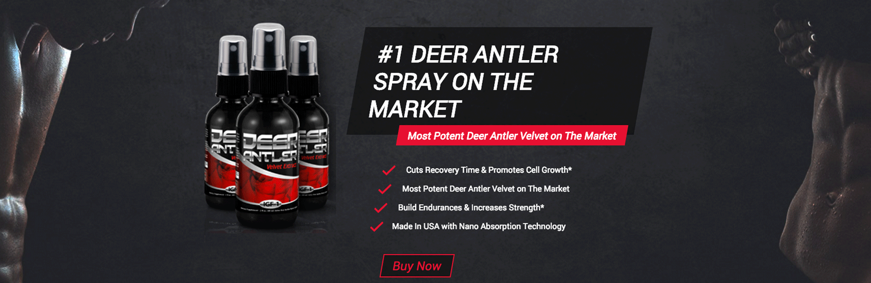 Deer Antler Spray Benefits Buckedup Com