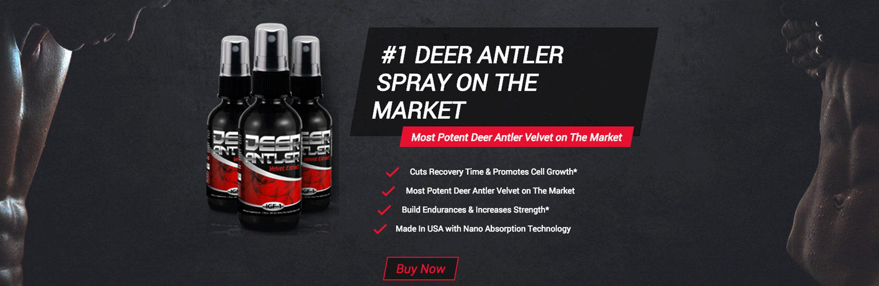 Deer Antler Spray Benefits