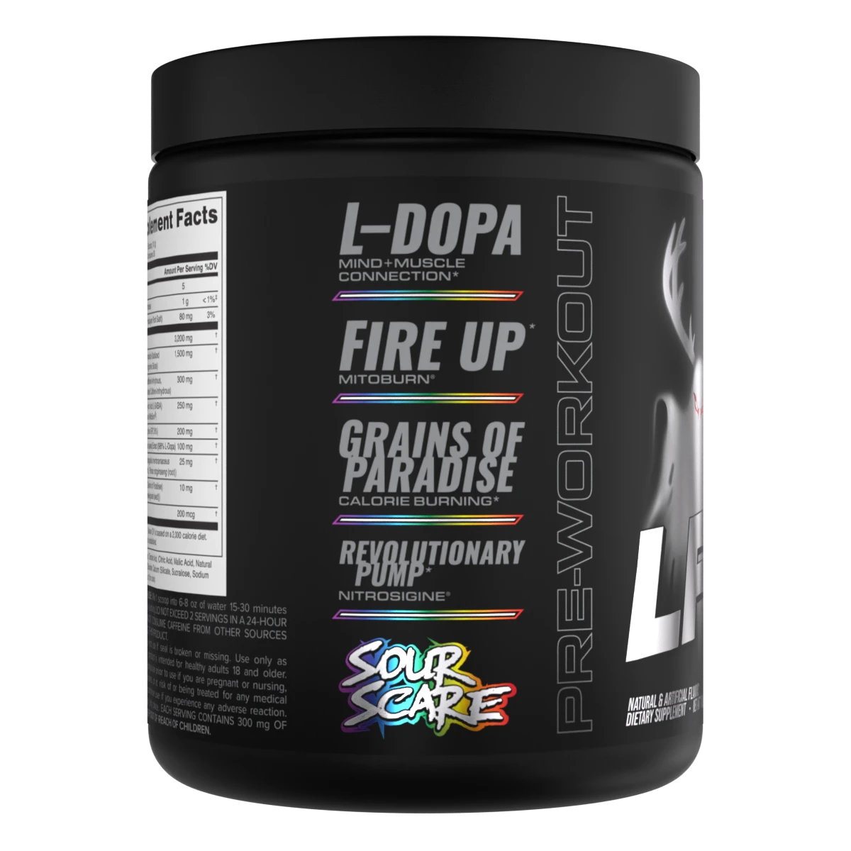 LFG Burn Best Thermogenic Pre Workout for Weight Loss Bucked Up