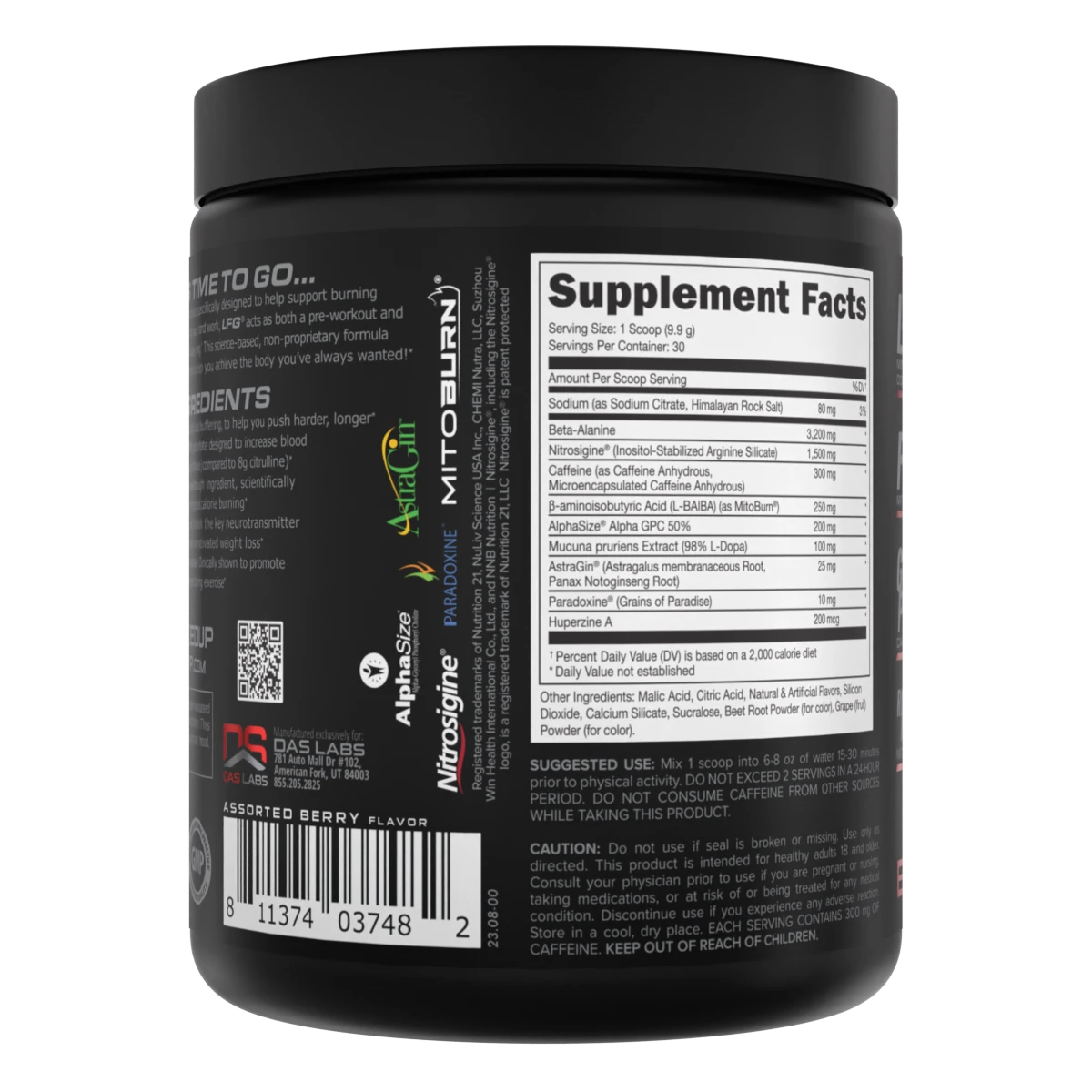 LFG Burn | Best Thermogenic Pre Workout for Weight Loss - Bucked Up