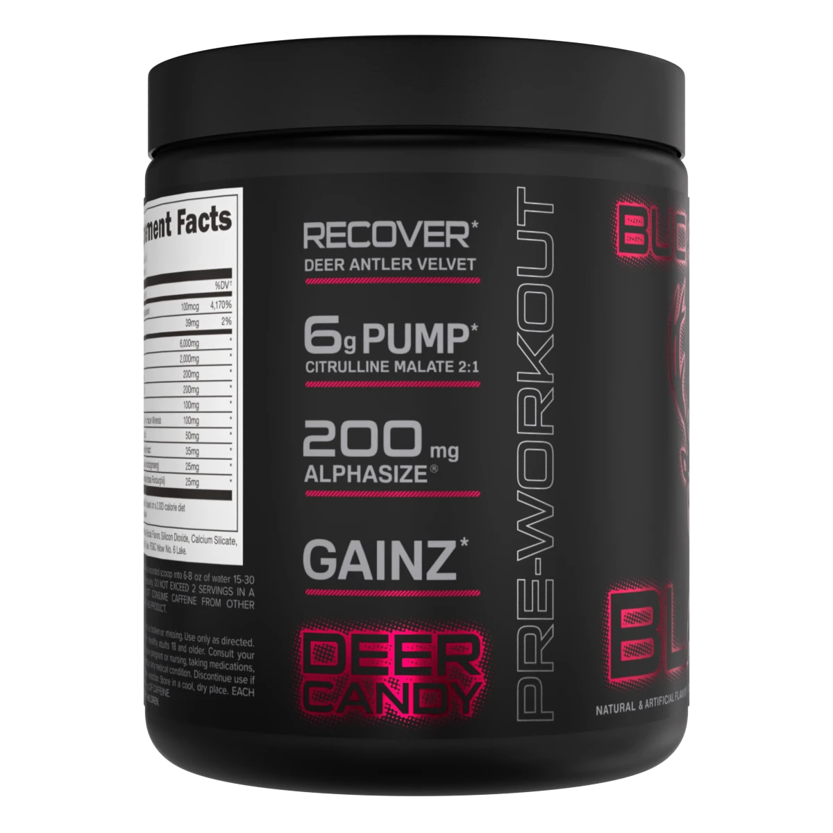 Bucked Up BLACK PreWorkout Bucked Up