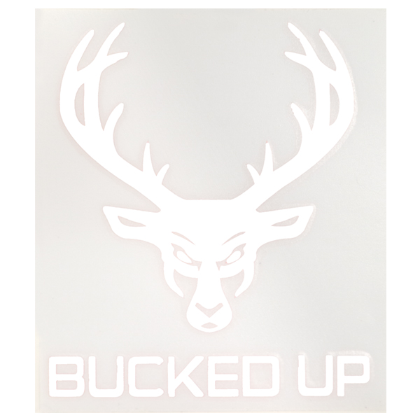 Logo Sticker Bucked Up
