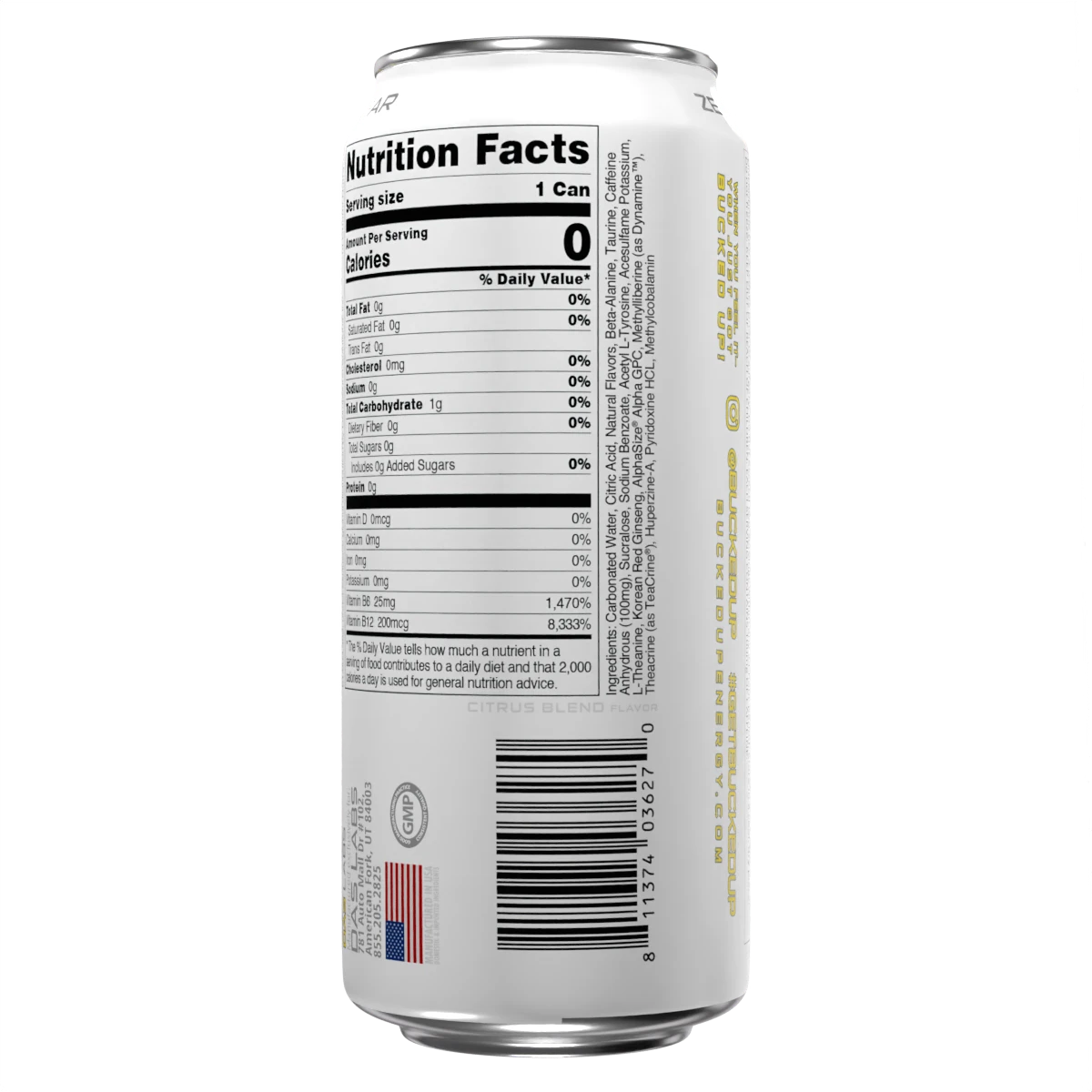 Low Stim Energy 1 Case / 12 Cans Bucked Up