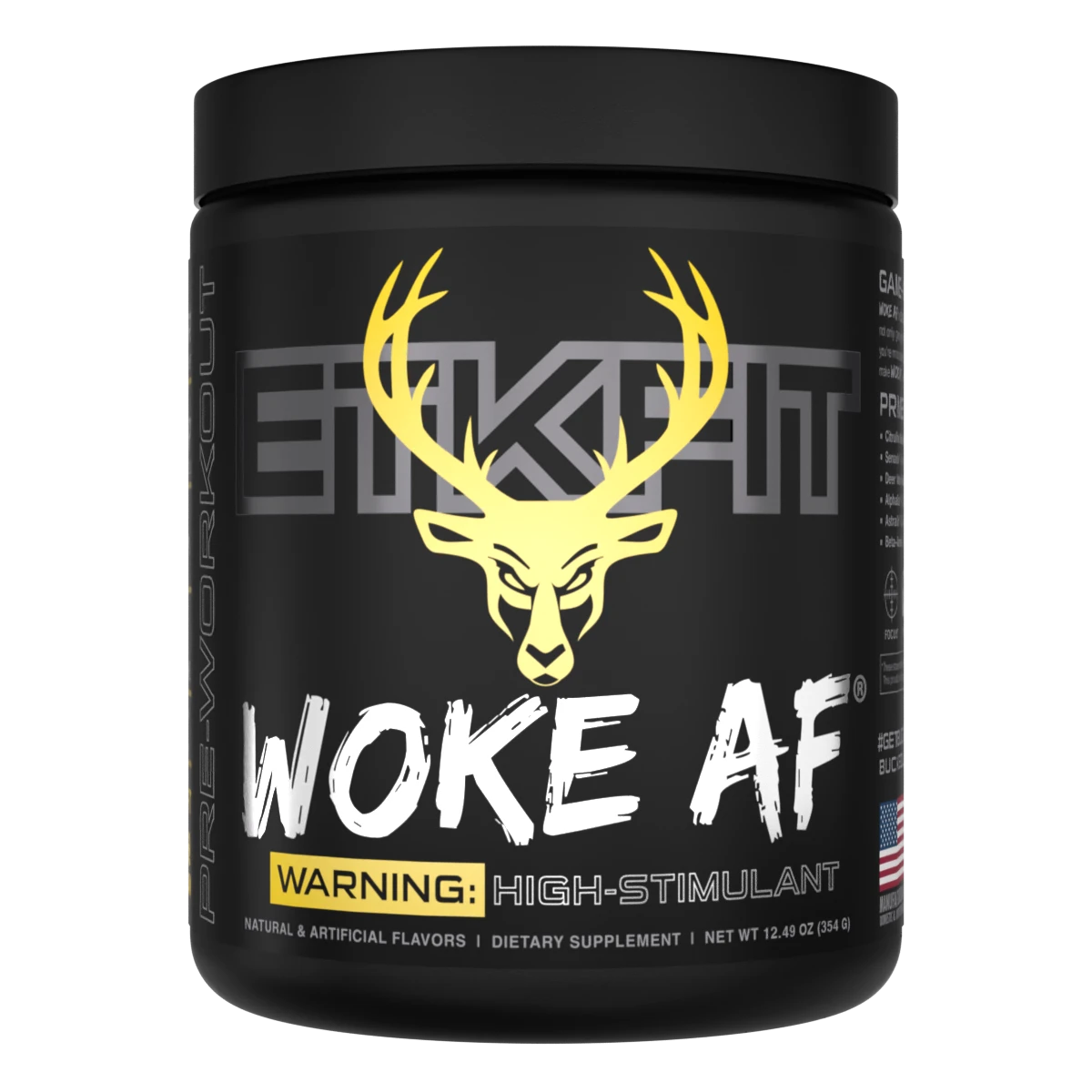 ETK Fit Pre Workout Mango Vanilla Ice Cream Bucked Up