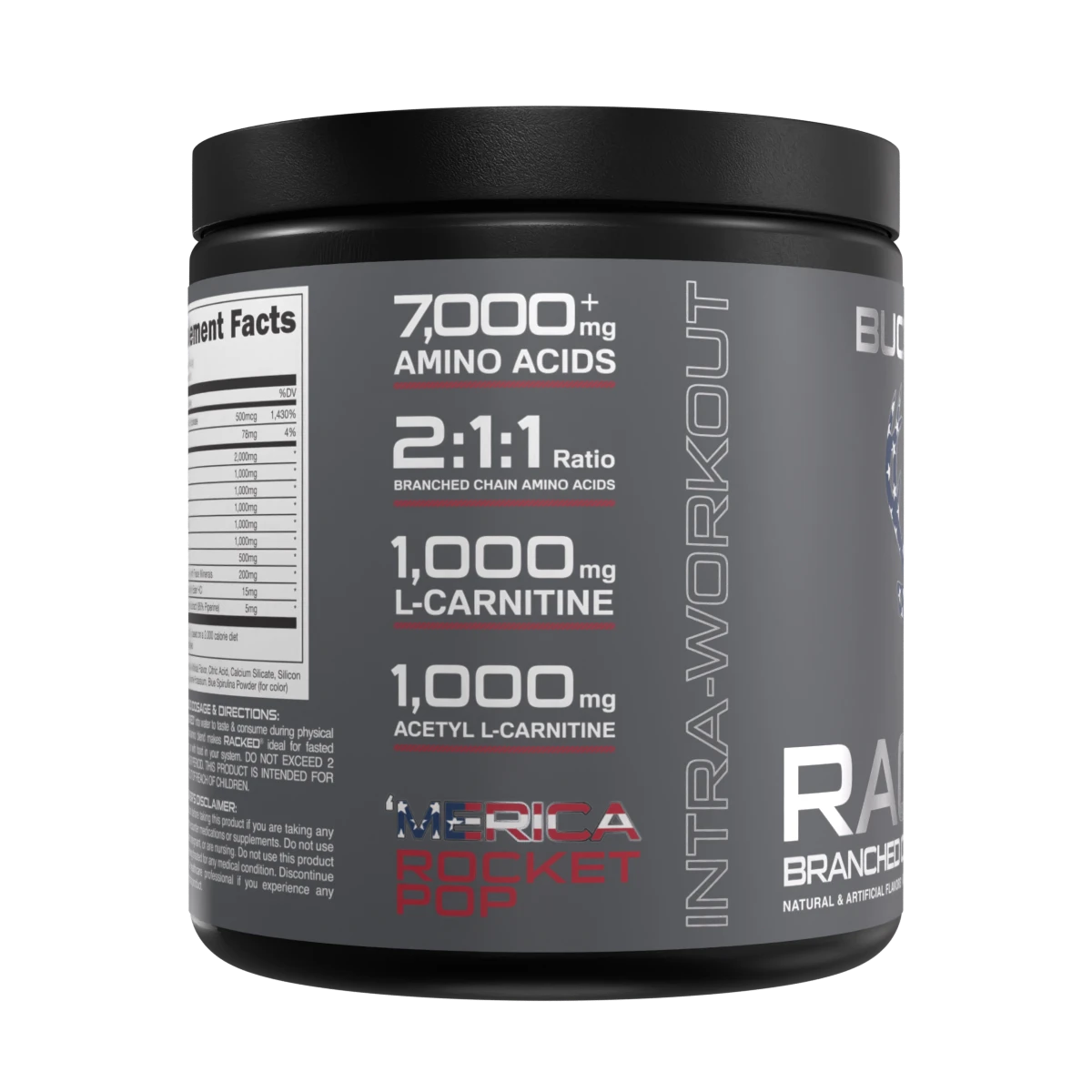 RACKED BCAA Supplement Bucked Up