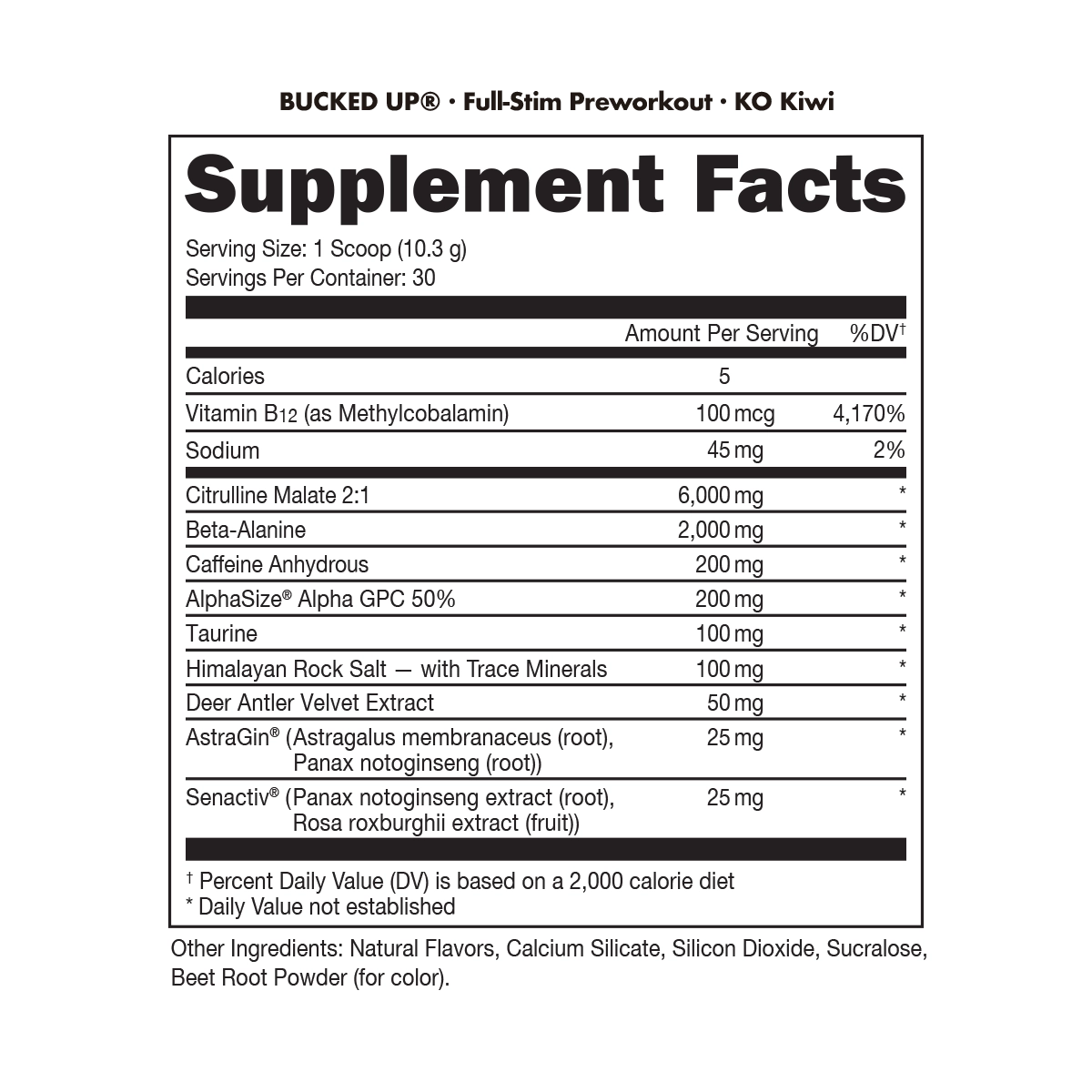 Best Pre Workout Supplements Pre Workout for Men & Women Bucked Up