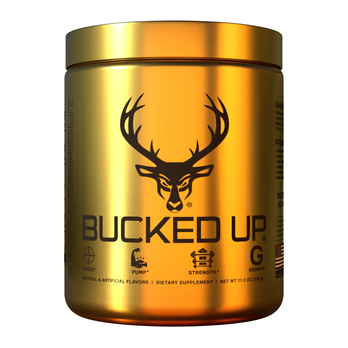 Gold PreWorkout 2024 Bucked Up