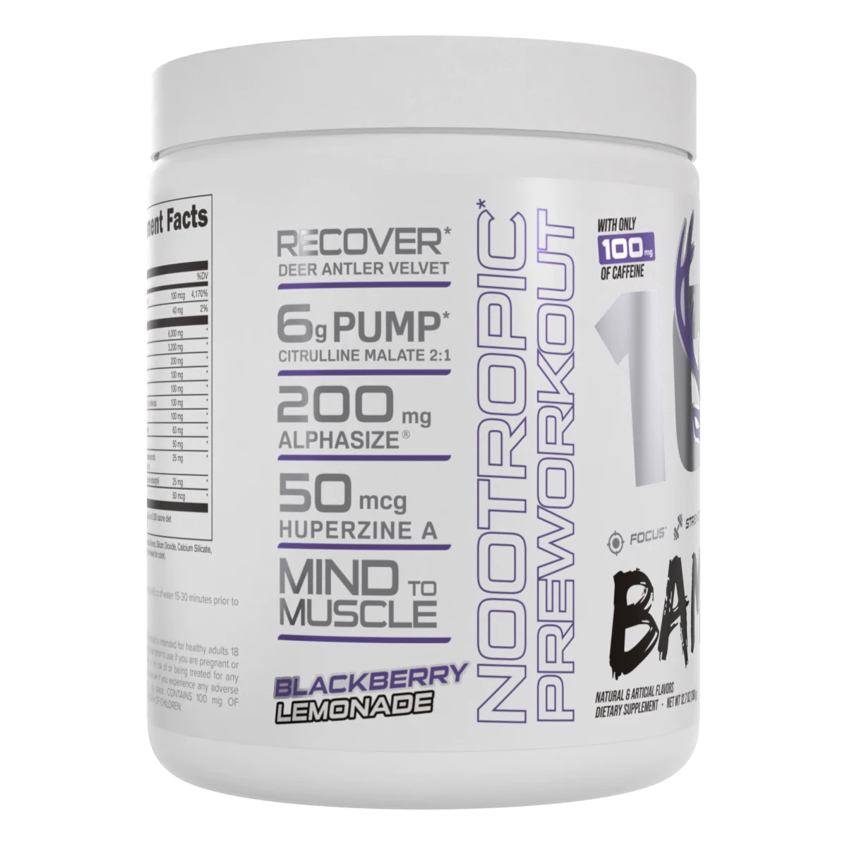 BAMF PreWorkout 100 Series Bucked Up