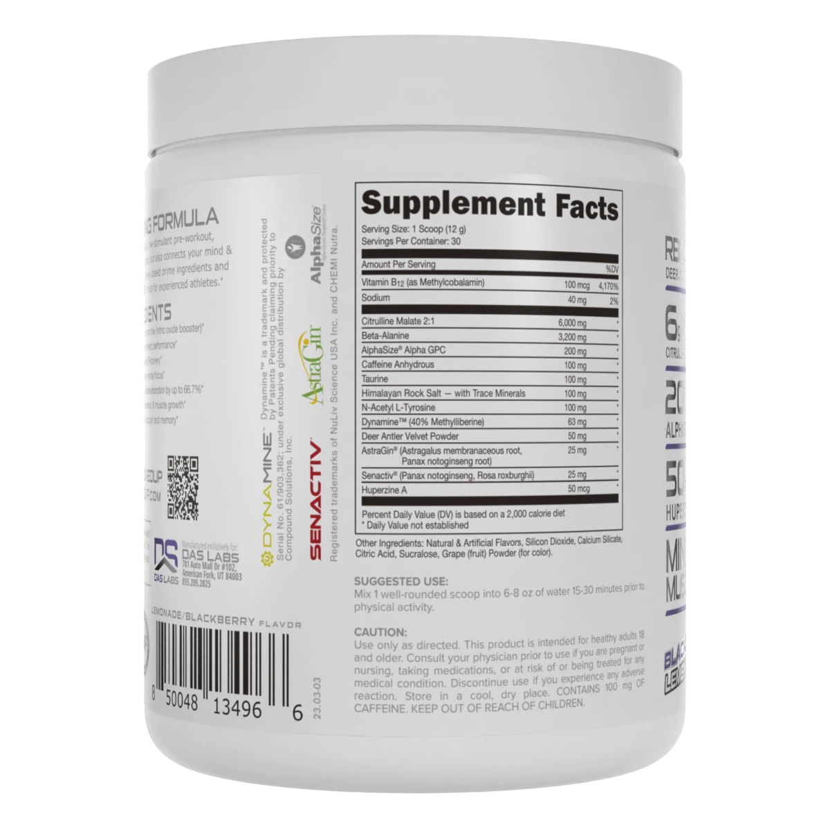 BAMF PreWorkout 100 Series Bucked Up