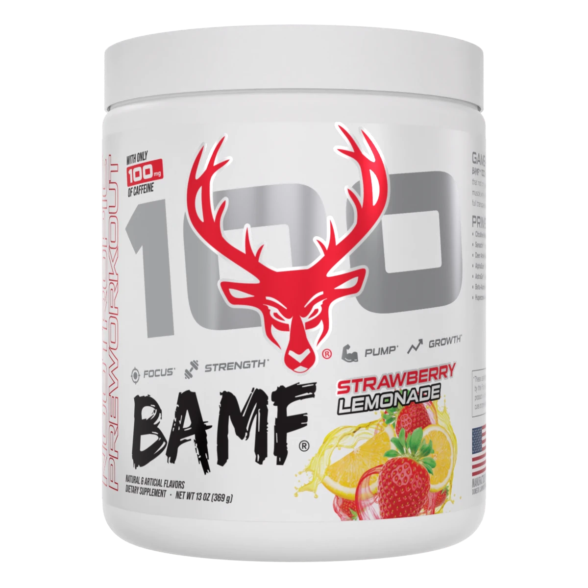 BAMF PreWorkout 100 Series Bucked Up