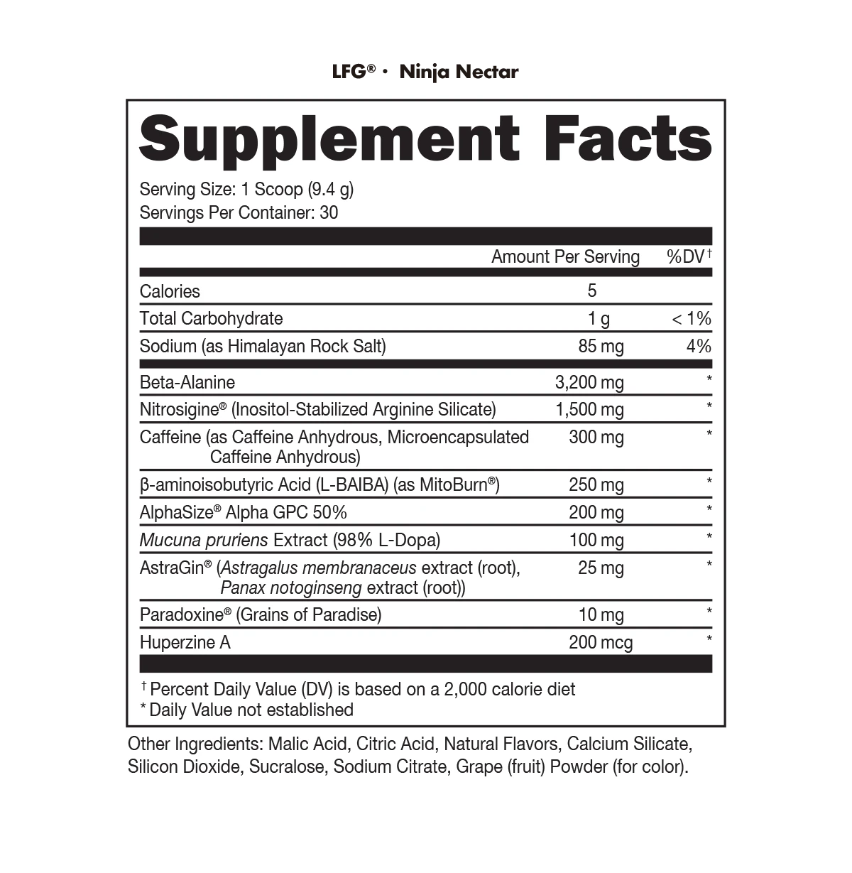 LFG Burn Best Thermogenic Pre Workout for Weight Loss Bucked Up